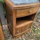 Pair of art deco bedside tables
