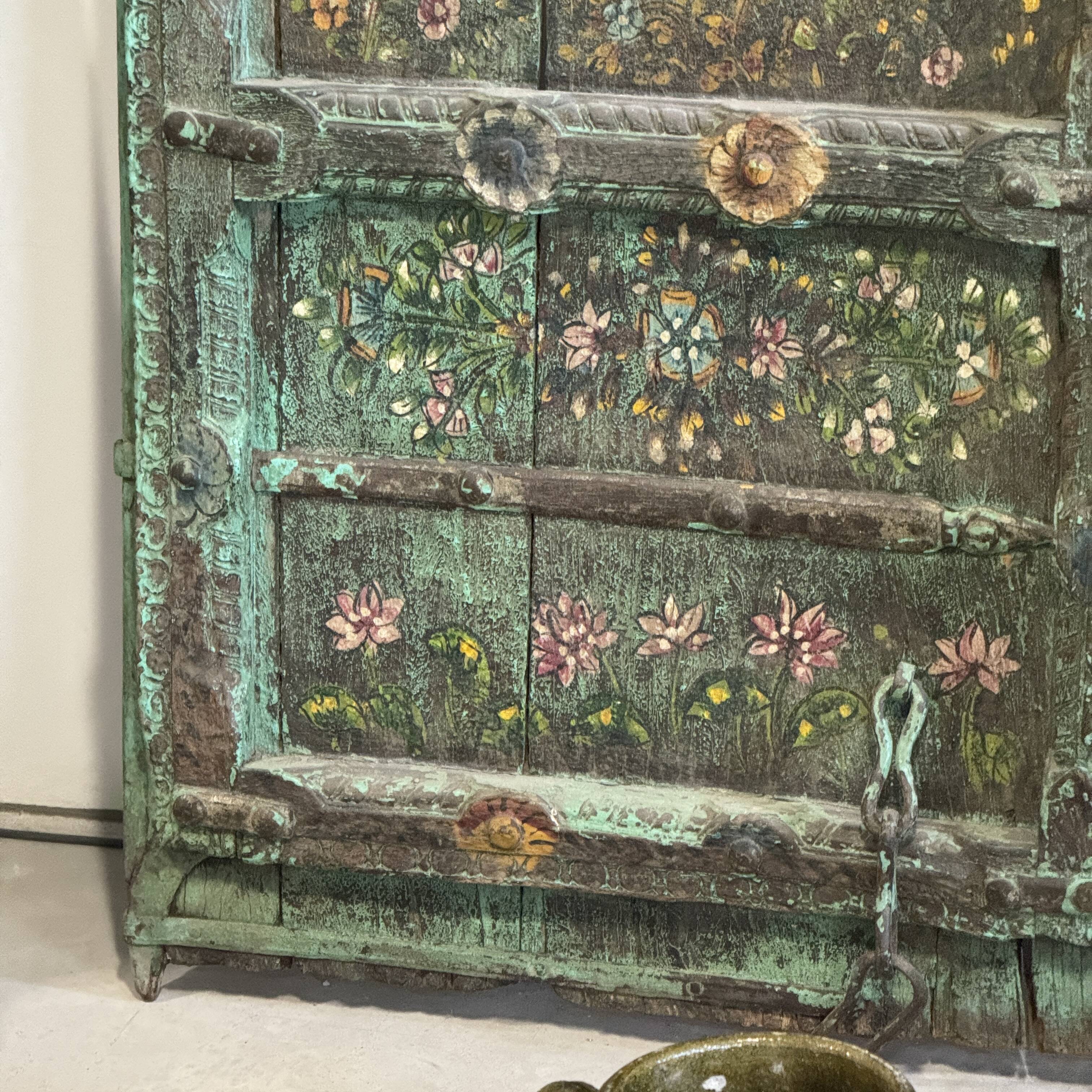 Mhurdiya - Antique Indian Painted Door No.3