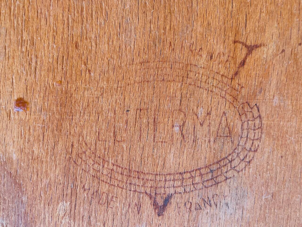 Pair of bistro chairs by Luterma, circa 50-60