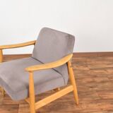 Mid-Century Polish Lounge Chairs by J. Kędziorek, 1960s. Set of 2.