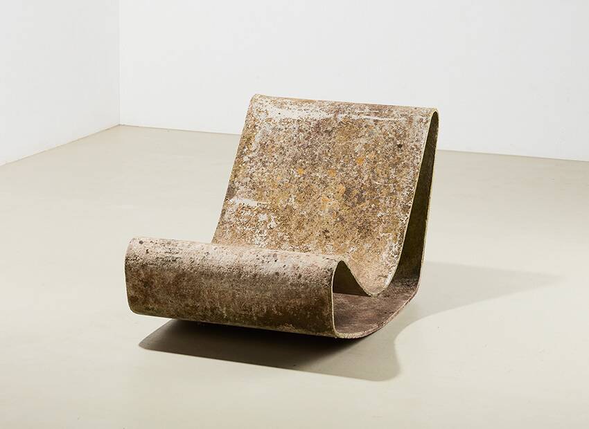 Loop chair by Willy Guhl for Eternit Switzerland 1954