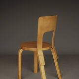 Model 66 Side Chair by Alvar Aalto for Artek, 1940s