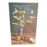 Tableau Margueray "Flowers and Apples"