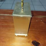 Pendule à poser junghans astra quartz en laiton