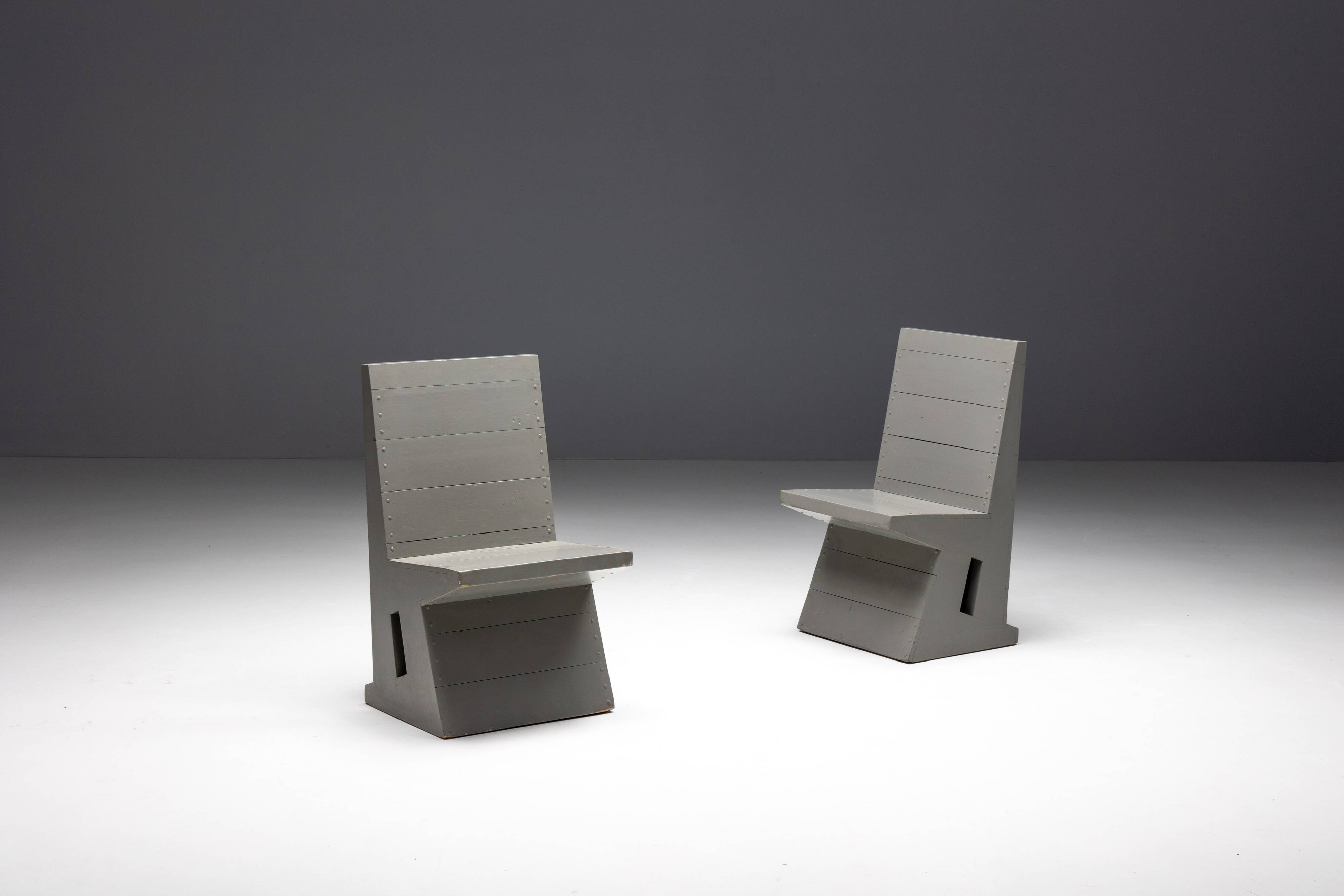 Dining Chairs by Dom Hans van der Laan, Netherlands, 1960s