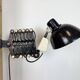 Industrial East German Scissor Lamp from VEB Zweckleuchtenbau Dresden, 1960