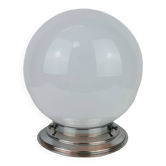 Applique, plafonnier boule en opaline Art déco