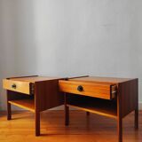 Pair of Scandinavian bedside tables, 1960