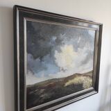 Oil painting on panel H. De Vleeschauwer