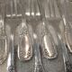 11 silver plated cake forks, goldsmith Orbrille Louis XVI