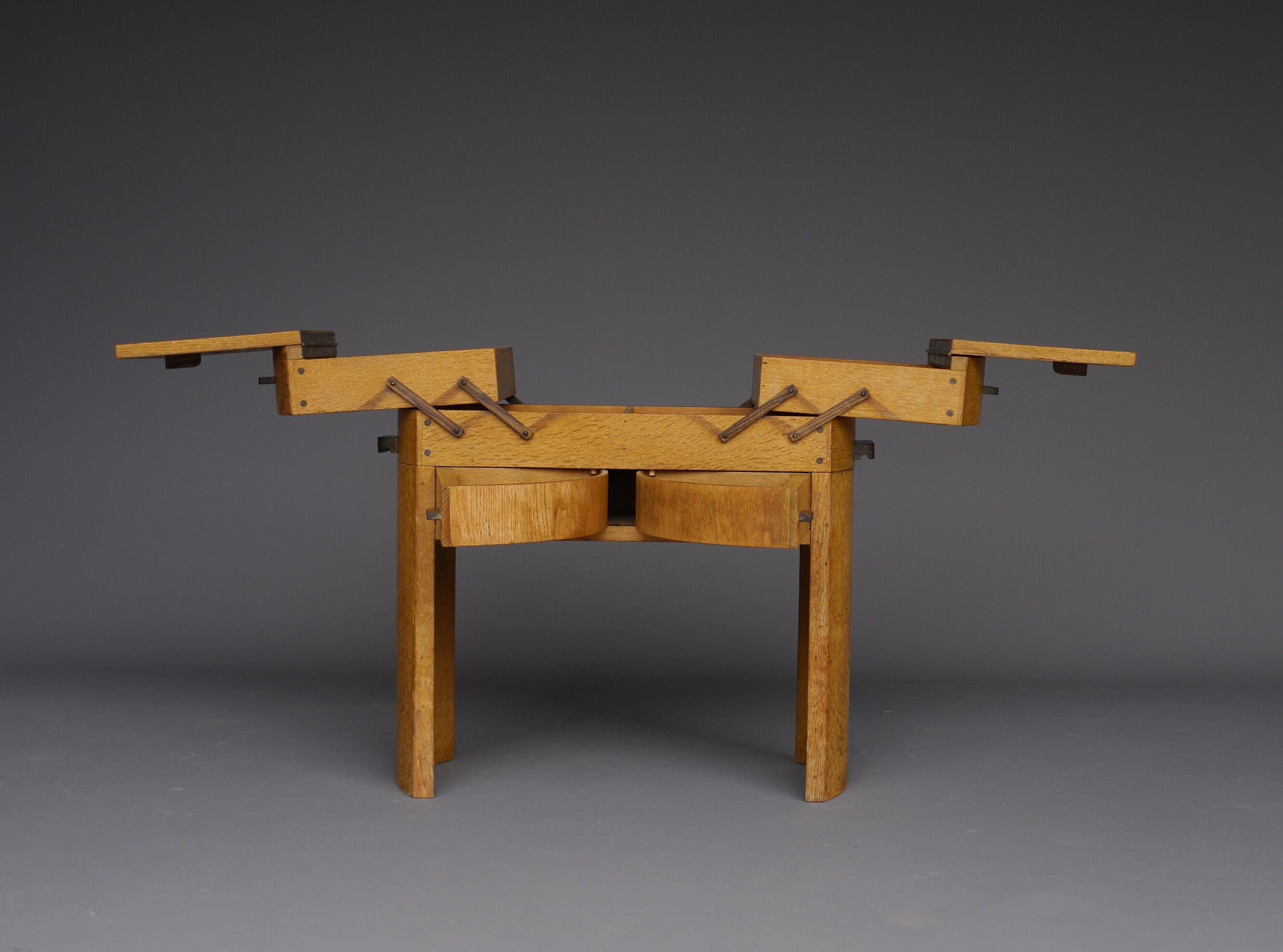 Modernist art deco sewing box. 1930s