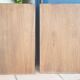 Pair of antique carved walnut panels