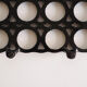 Black cast iron flat