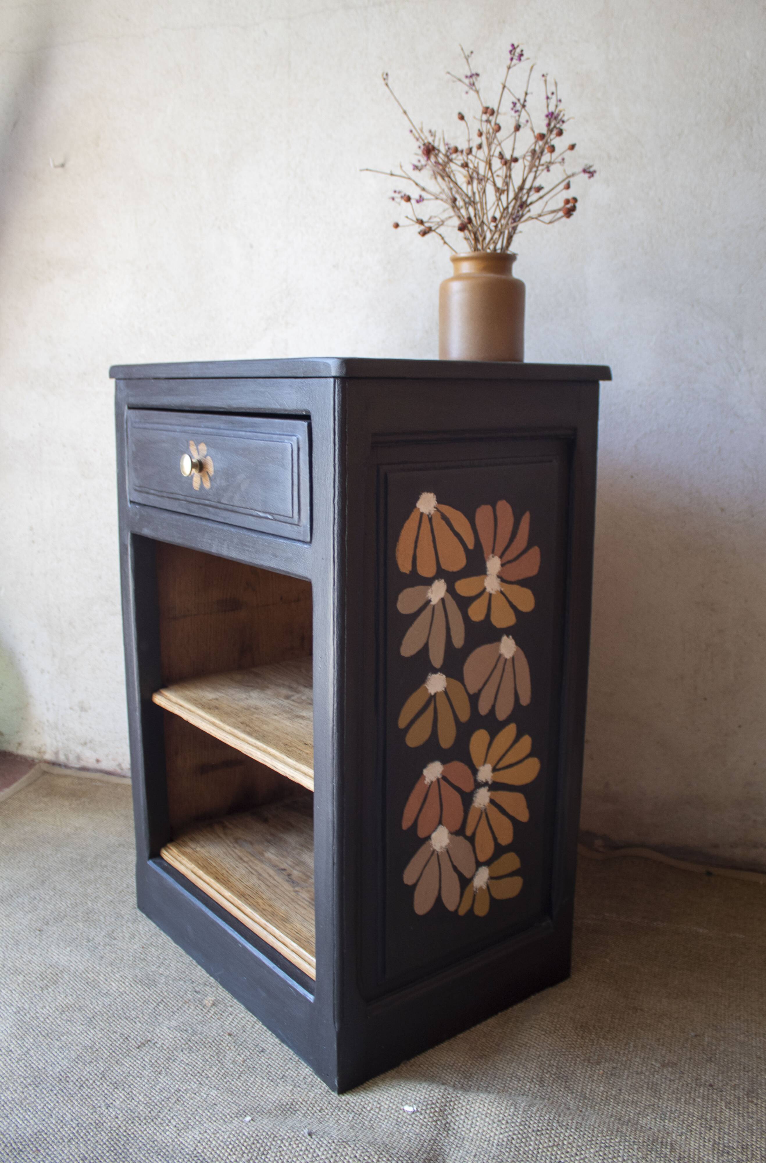 Low bookshelf furniture