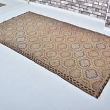 Vintage Anatolian Floor Kilim Rug, Reference 3542