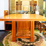 Table 615 Husser by Frank Lloyd Wright for Cassina, Italy 1992