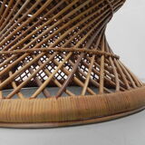 Emmanuelle chair, bamboo peacock throne