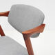 Kai Kristiansen model 42 teak dining chairs for Schou Andersen 1960