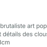 Brutalist magazine rack