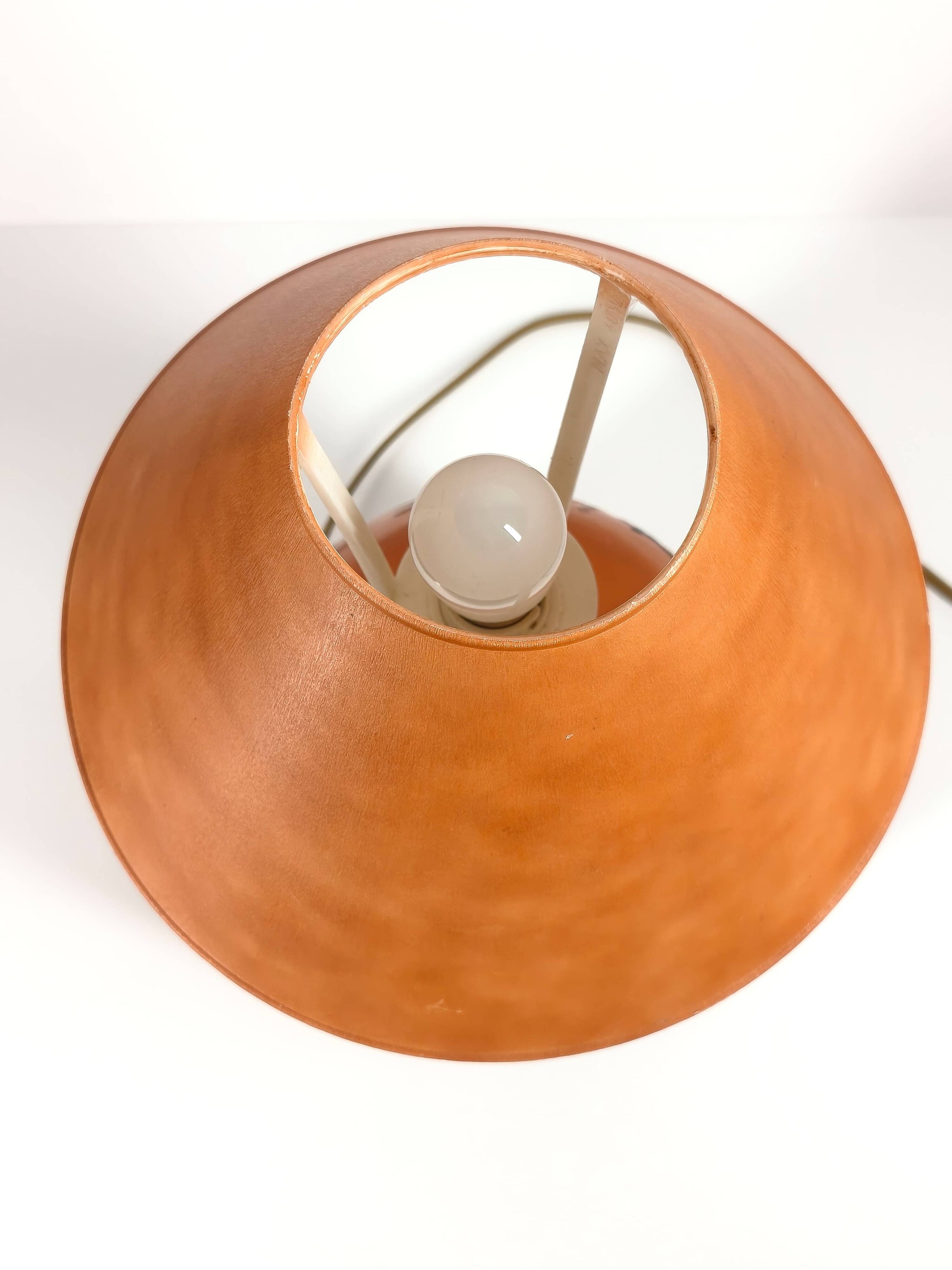 Vintage textured ceramic table lamp