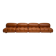Camaleonda Lounge Sofa in Cognac Leather by Mario Bellini for B&B Italia, 1973, Set of 4