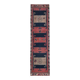 1970s Turkish Oushak Handmade Wool Cotton Pink Runner Rug 90x333