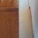 Commode en bois vernis, années 80