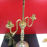 Bronze empire-style hot water bottle or rugged golden brass antals day screwed