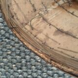 Asian straw and rattan hat