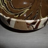 Set of 4 terracotta bowls (different decorations)
