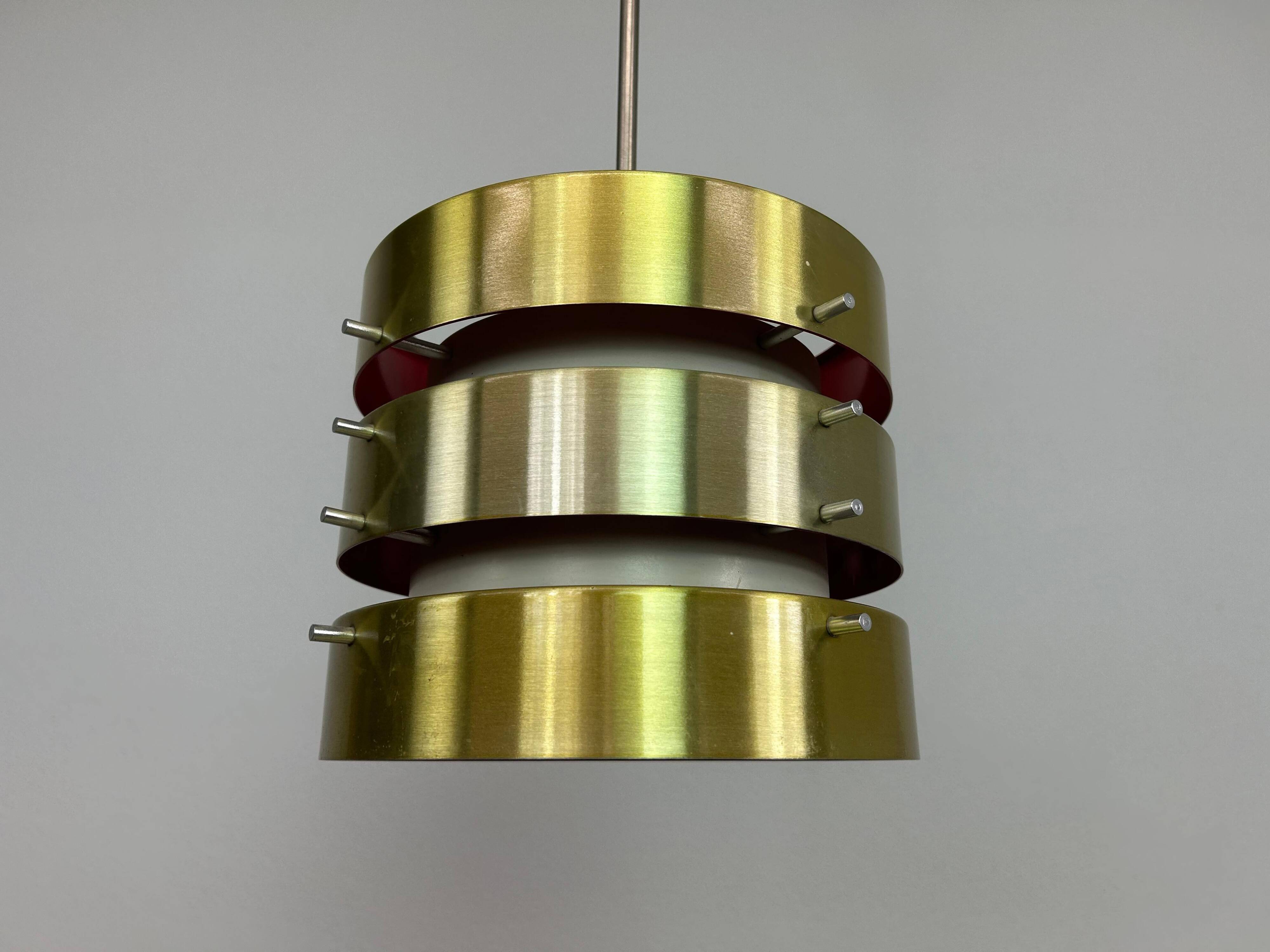 Mid-century modern pendant lamp by VEB Leuchten
