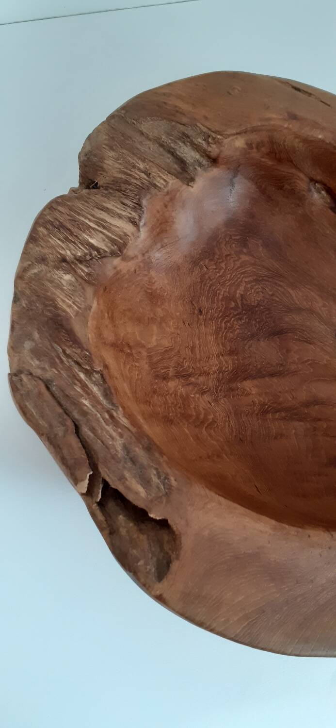 Beautiful vintage wooden cup