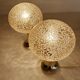 Pair Vintage Space Age table lamps, 1970s,