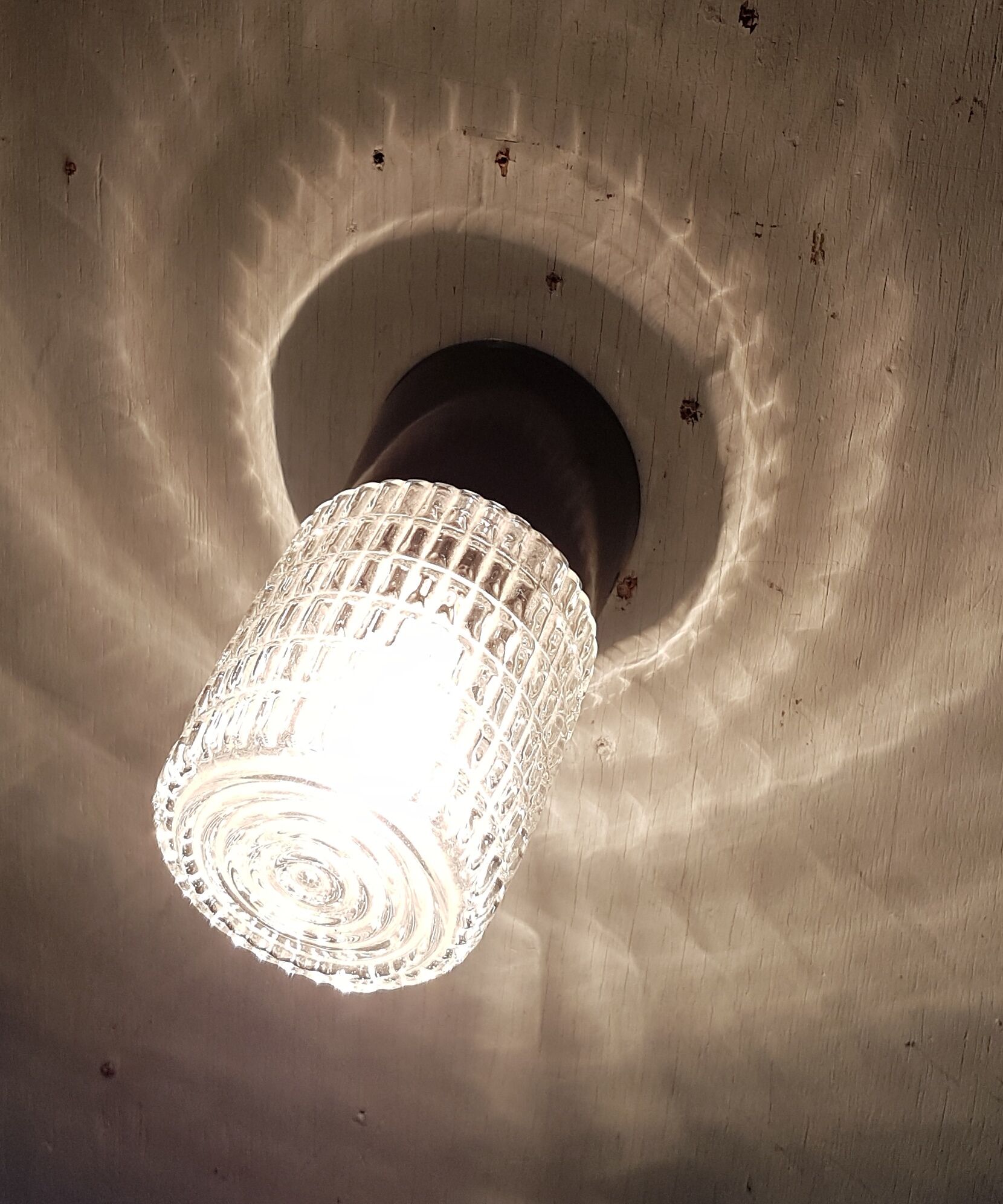 Vintage 1970 Horse Shoe wall light