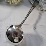 SOH silver metal ladle with shell/foliage decor