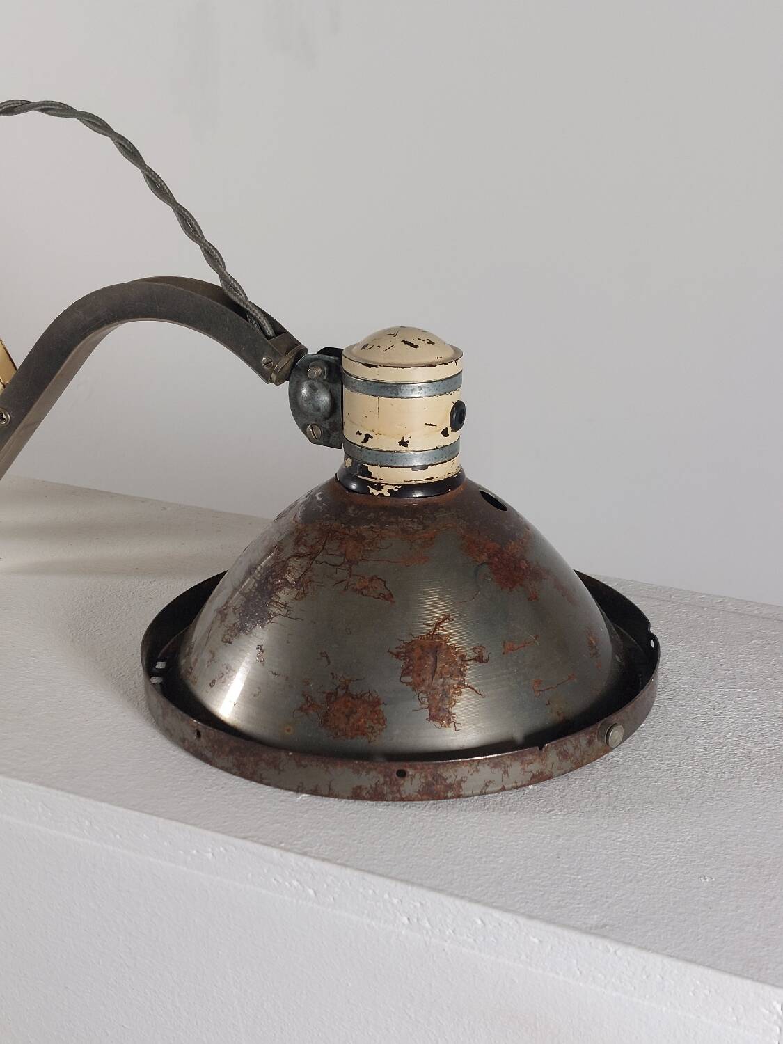 Lampe murale à ciseaux extensible vintage industriel