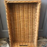 Wicker basket of bakery or cinema opener