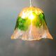 Vintage murano glass pendant light, for Mazzega, 1960s