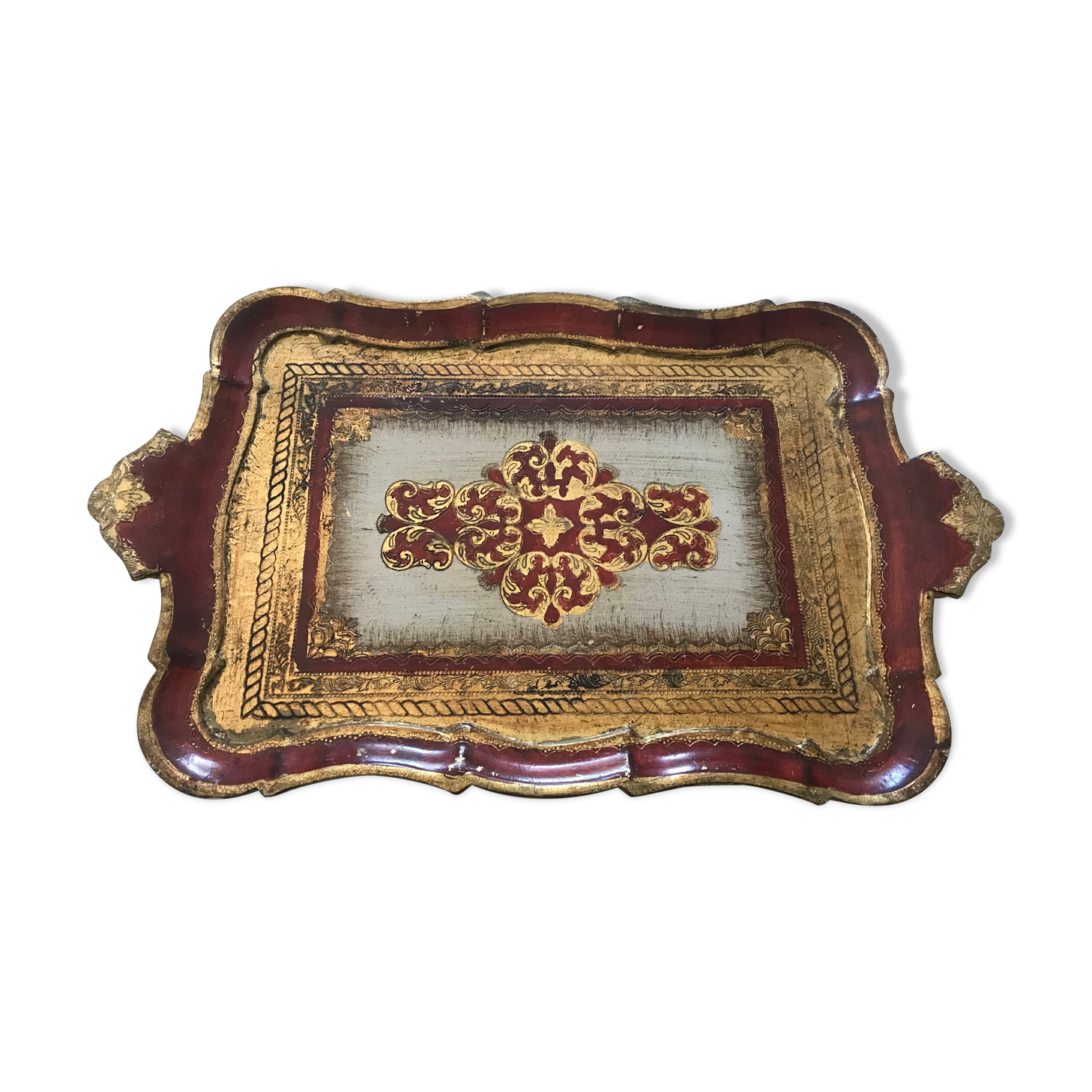 Vintage Florentine tray