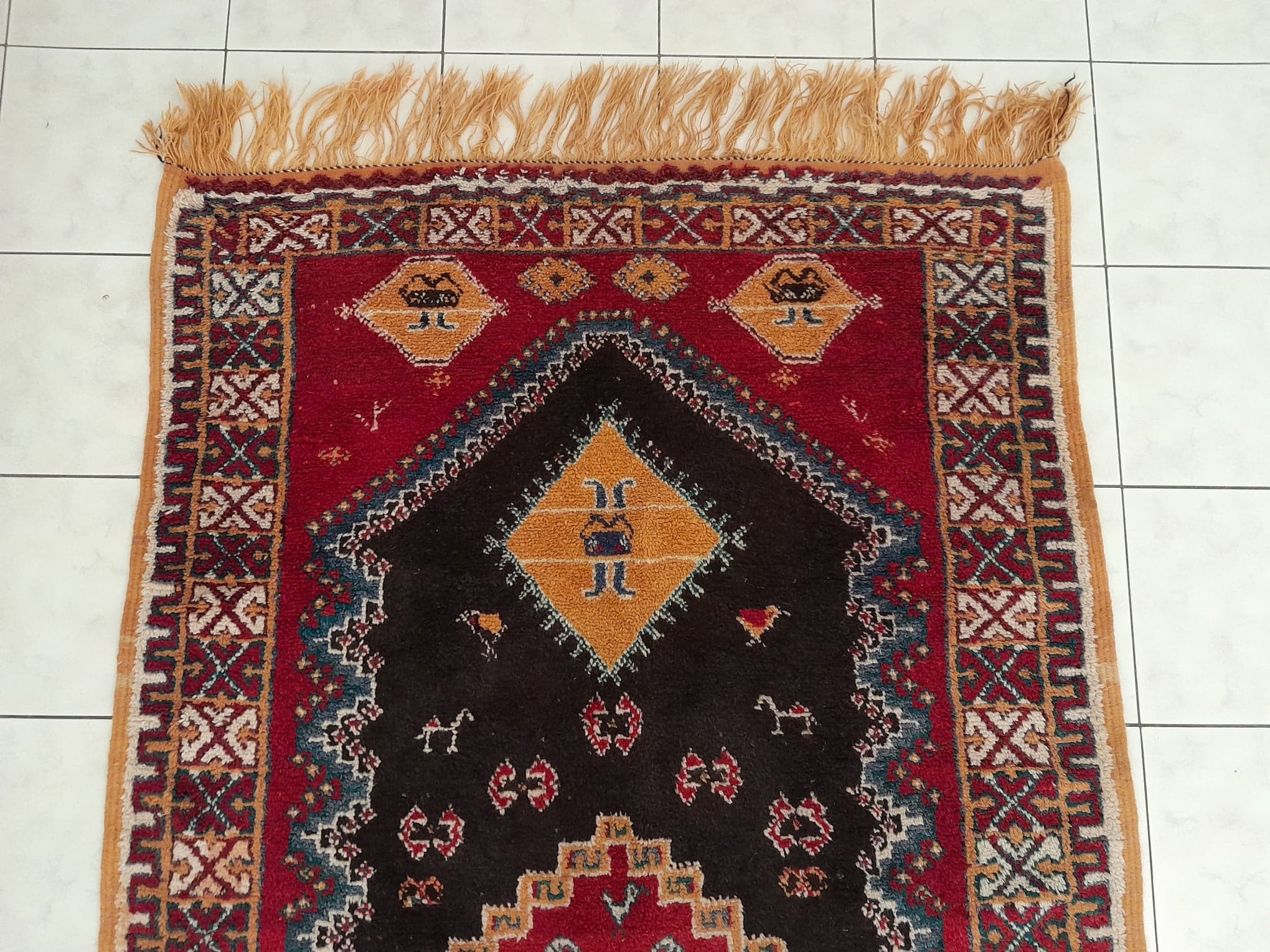 Berber carpet Taznakht handmade 246x145cm