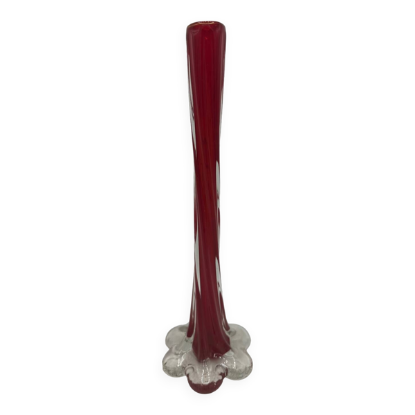 Vase verre soufflé