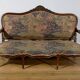 Louis XV style living room in walnut – 1920