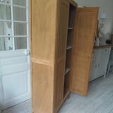 Vintage Parisian wardrobe has been completely sanded and waxed.