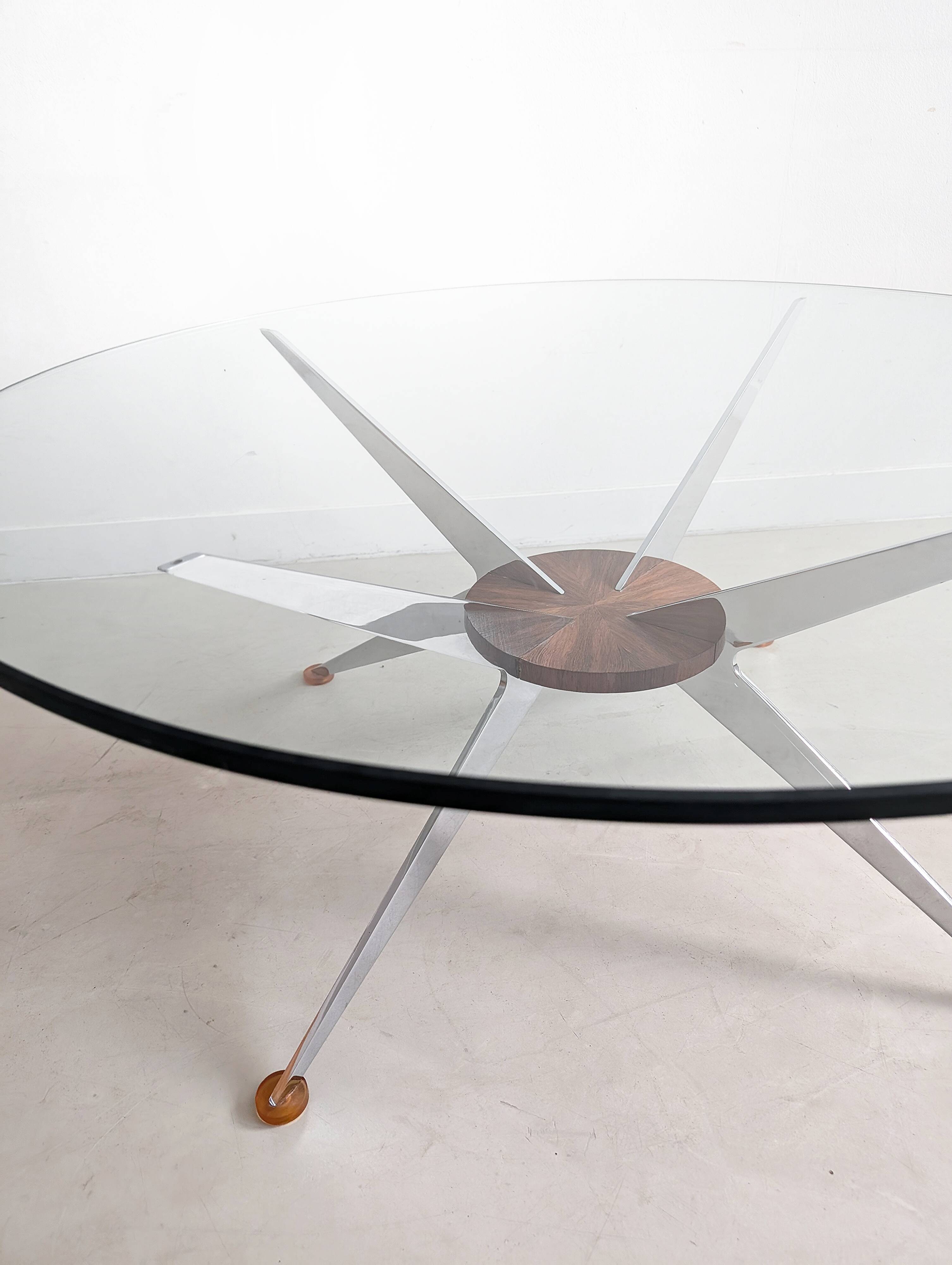 Table basse Space Age « Star » par COR années 1960