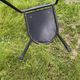 Chaise noire de Robert Mallet Stevens édition Putman années 80