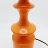 Lampe de table en bois des années 1970