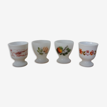 Lot de 4 coquetiers vintage