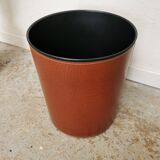 Vintage leather paper basket Denmark