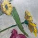 Tableau HST "Bouquet de fleurs des champs" E. Guyot (XIX°-XX°)