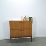 Palissander fineer Palette Möbel kast met 4 vakken en ronde grepen